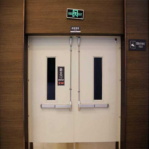 鋼質防火門安裝容易出現哪些問題(圖1) 安全出口設防火門.jpg