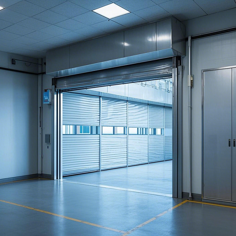 防火卷簾怎樣巡查(圖1) 鋼質(zhì)噴霧式防火卷簾門-1.jpg