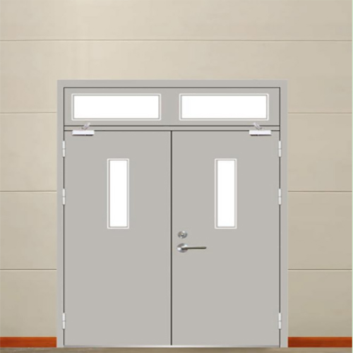 防火門和防火卷簾(圖1) 鋼木質防火門產品.jpg